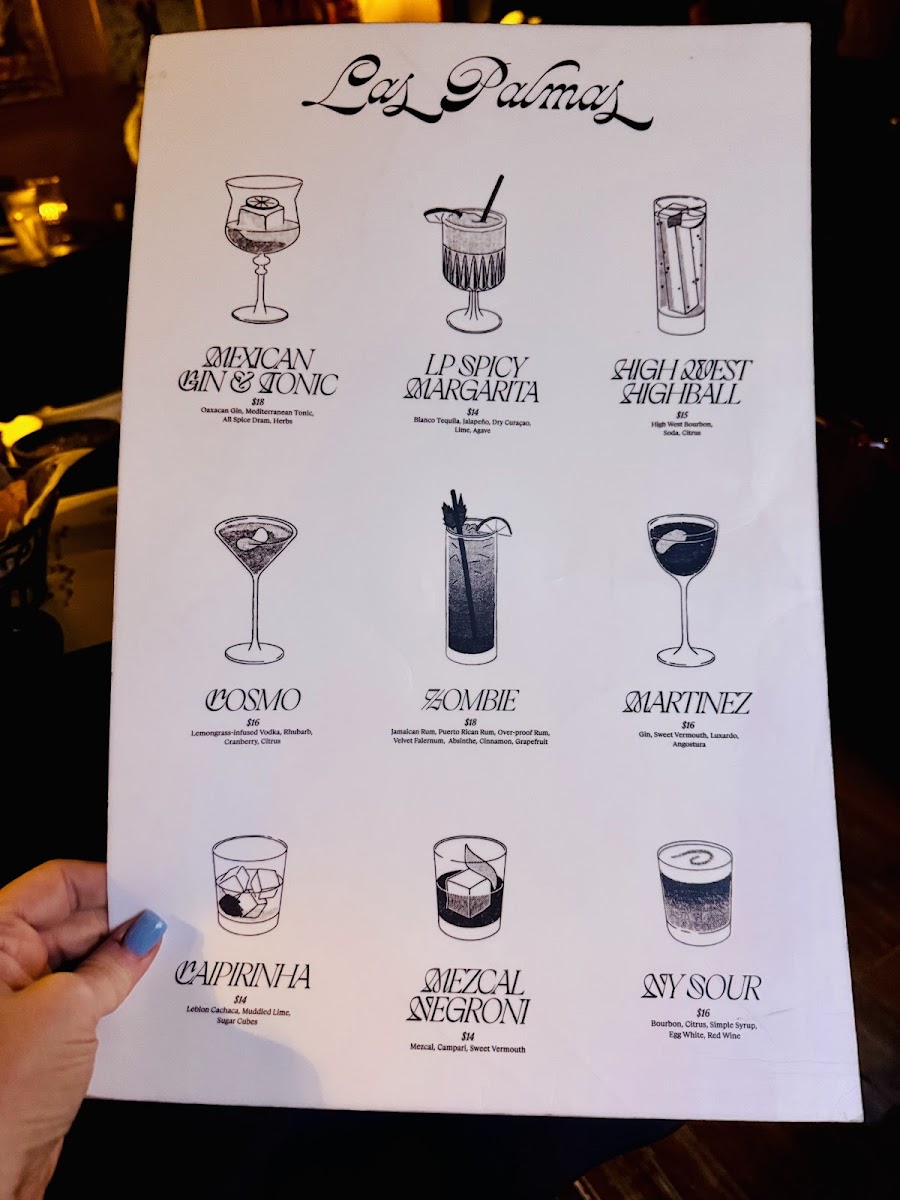 Las Palmas Tex-Mex Menu - Image 2