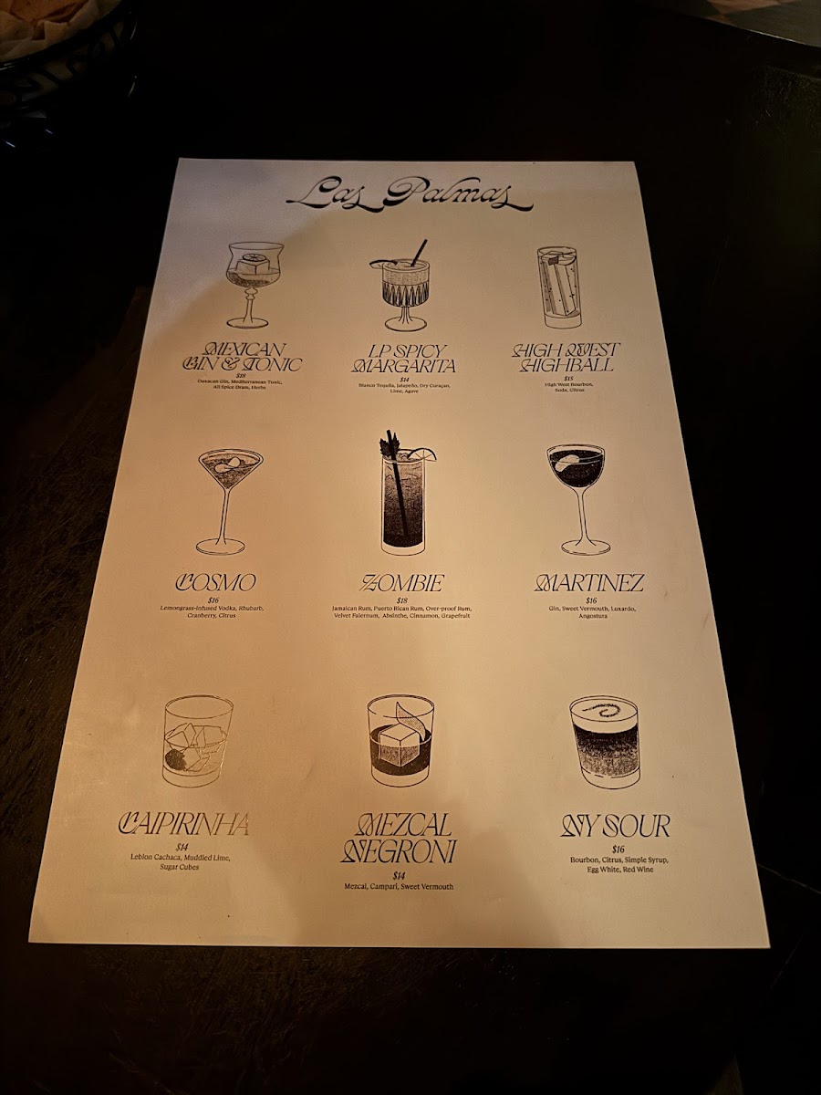 Las Palmas Tex-Mex Menu - Image 4